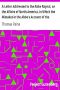 [Gutenberg 15279] • A Letter Addressed to the Abbe Raynal, on the Affairs of North America, in Which the Mistakes in the Abbe's Account of the Revolution of America Are Corrected and Cleared Up